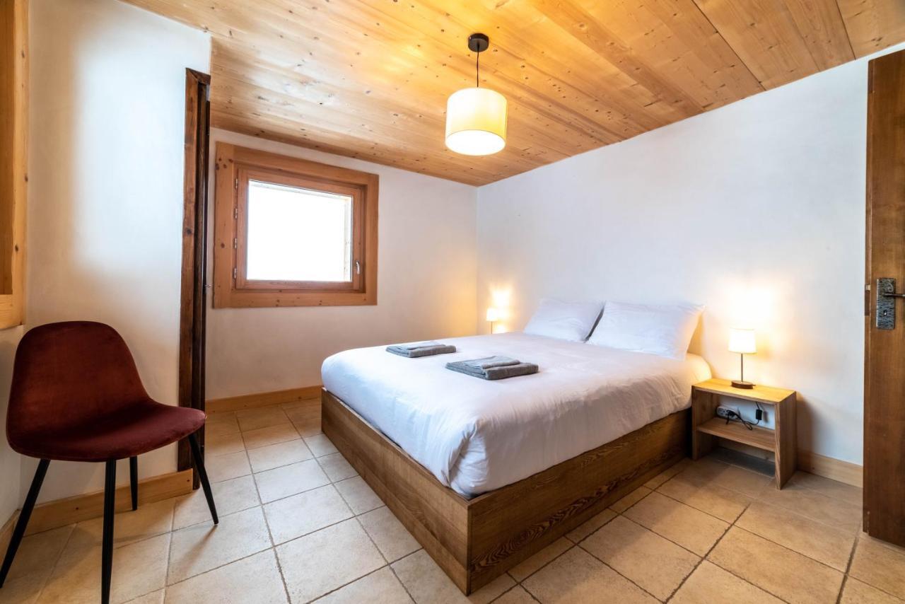 Chalet Vue Mont-Blanc, +4 Chambres, Cheminee Megève Eksteriør bilde
