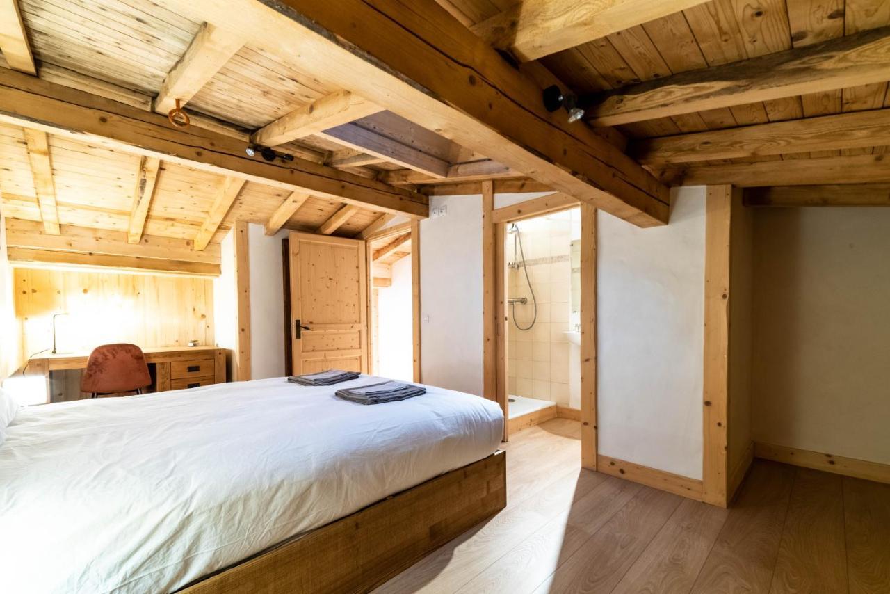 Chalet Vue Mont-Blanc, +4 Chambres, Cheminee Megève Eksteriør bilde