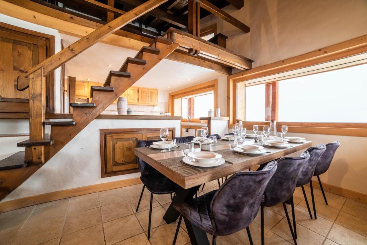 Chalet Vue Mont-Blanc, +4 Chambres, Cheminee Megève Eksteriør bilde