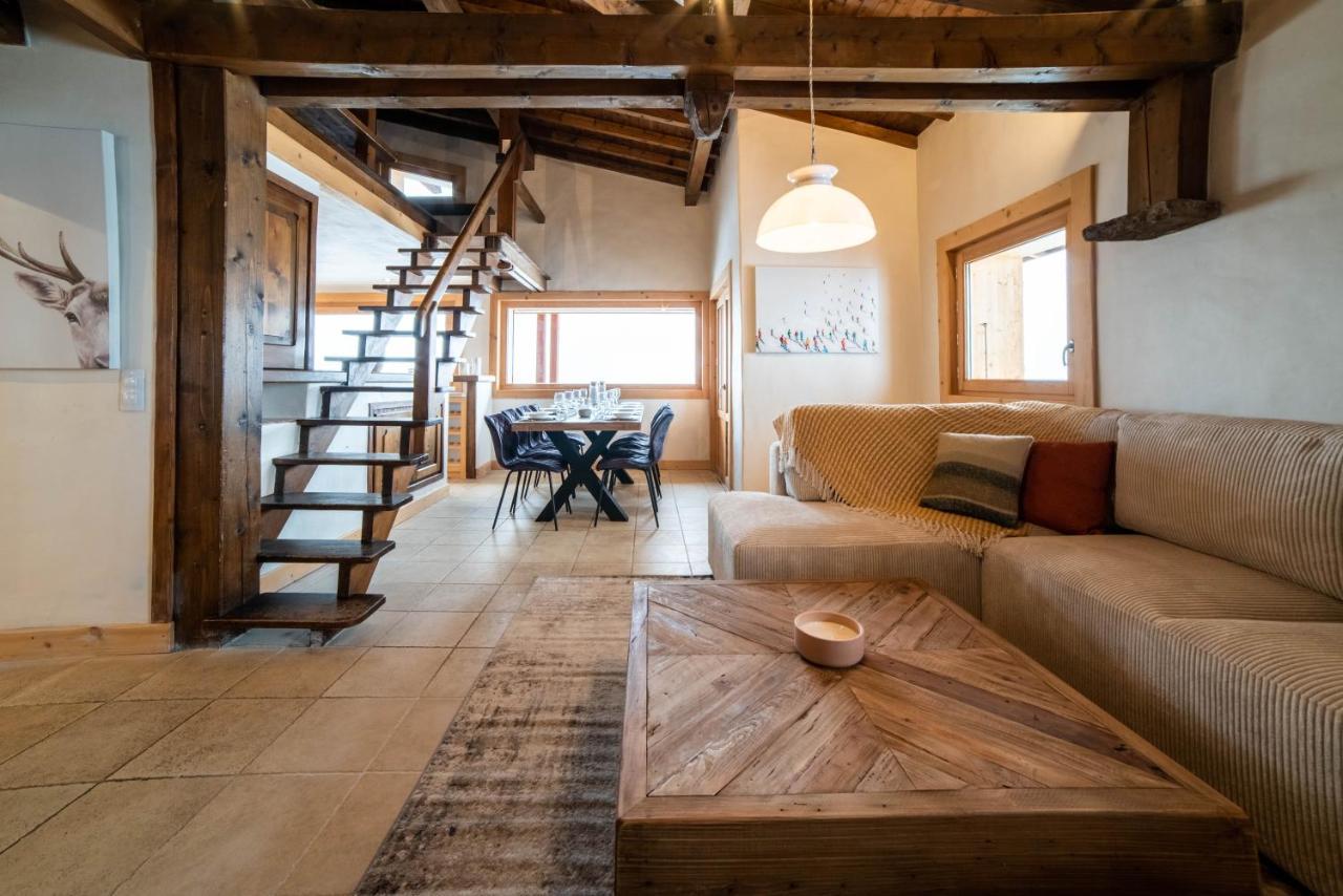 Chalet Vue Mont-Blanc, +4 Chambres, Cheminee Megève Eksteriør bilde